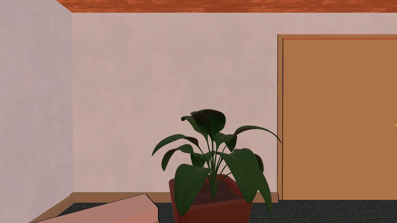Inside the house
